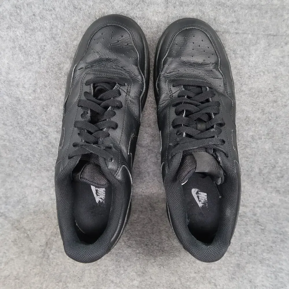 Nike Shoes Mens 10.5 Air Force One Low Sneakers Casual Lifestyle Black Trainers